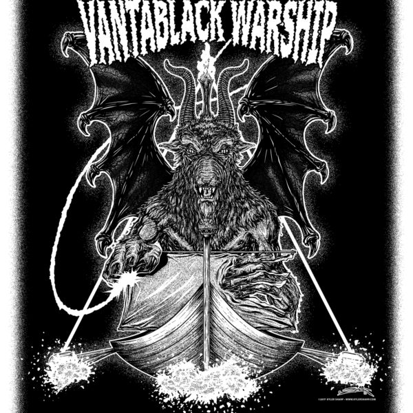 Vantablack Warship