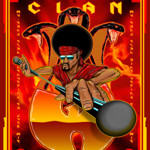 Wu-Tang Clan concert poster