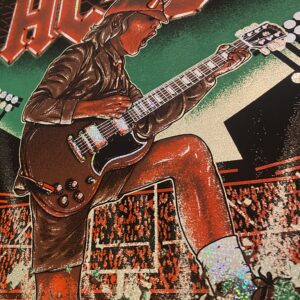 AC/DC - Huntington Bank Field - Cleveland, OH 5-28-25 - FOIL PRINT