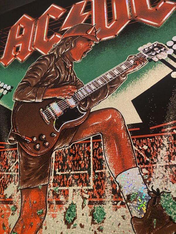 AC/DC - Huntington Bank Field - Cleveland, OH 5-28-25 - FOIL PRINT
