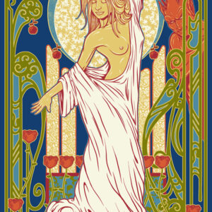 MASTODON screen printed show poster for (5-24-25) at The Dome in Virginia Beach, VA